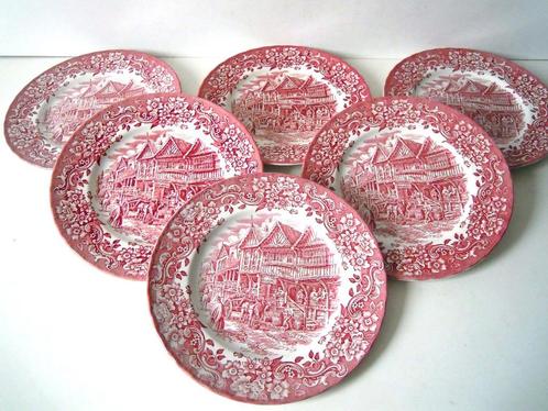 Platte borden Royal Tudor Ware, Antiek en Kunst, Antiek | Servies los, Ophalen of Verzenden