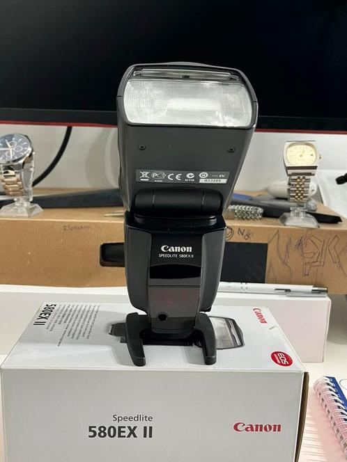 Canon Speedlite 580EX II, Audio, Tv en Foto, Foto | Flitsers, Zo goed als nieuw, Canon, Kantelbaar, Ophalen of Verzenden