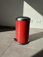 Rode pedaalemmer met binnenemmer – 20L, Huis en Inrichting, Woonaccessoires | Prullenbakken, Ophalen, Met pedaal, 50 tot 75 cm