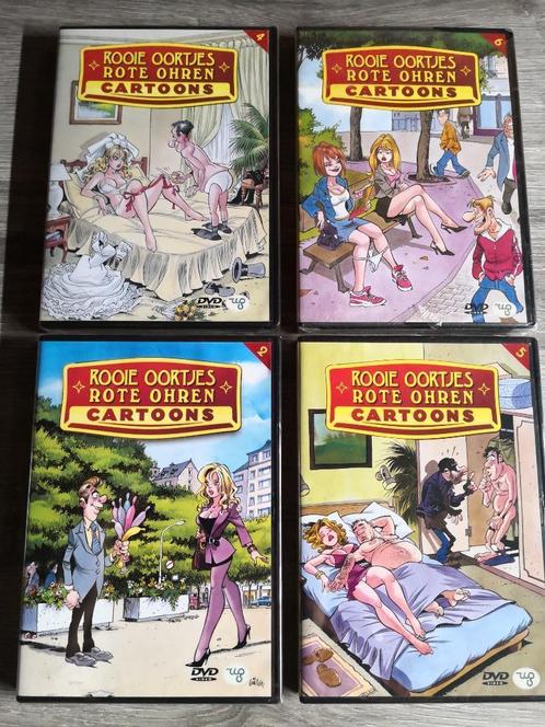 dvd's rooie oortjes cartoons - delen 5,6, Cd's en Dvd's, Dvd's | Overige Dvd's, Ophalen of Verzenden