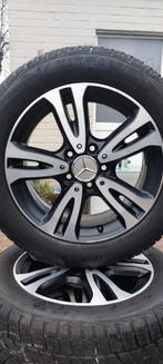 KIT HIVER MERCEDES jantes et pneus 205-55-16, Auto-onderdelen, Banden en Velgen, Ophalen, 16 inch, Winterbanden, Band(en)