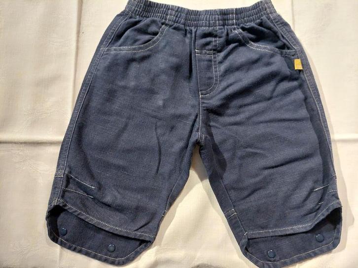 JEAN BOURGET marineblauwe korte broek (pagina 2) 12 maanden, Kinderen en Baby's, Babykleding | Overige, Zo goed als nieuw, Jongetje