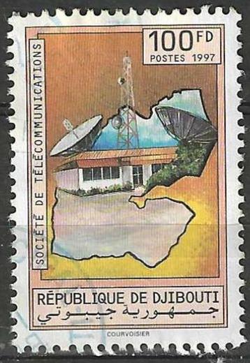 Djibouti 1995 - Yvert 719V - Telecommunicatie (ST) beschikbaar voor biedingen