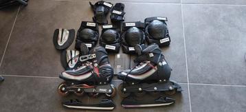 Inline Skates & kunstschaatsen, Roches, Enlèvement, Comme neuf, Patinage artistique