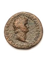 Munt Romeinse Rijk keizer Nero Temple of Janus 54-68, Enlèvement ou Envoi, Autres pays, Monnaie en vrac