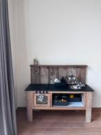 Speelgoedkeuken steigerhout, Kinderen en Baby's, Ophalen, Zo goed als nieuw, Hout, Speelkeuken
