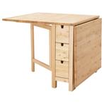 Klaptafel, Huis en Inrichting, 50 tot 100 cm, Zo goed als nieuw, Vijf personen of meer, Eikenhout