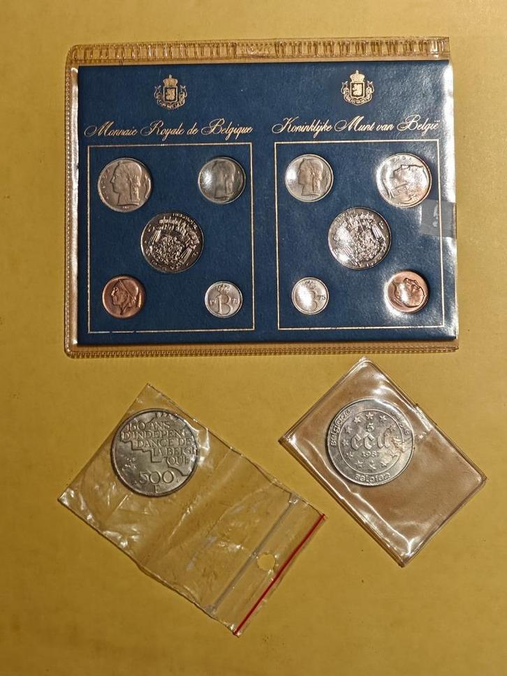 Muntenverzameling (België), Postzegels en Munten, Munten | België, Setje, Zilver, Zilver, Ophalen