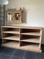 Groot oud massief pitchpin-meubilair, Antiek en Kunst, Ophalen