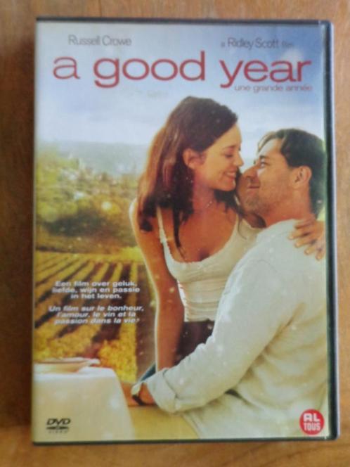 ))) Une grande année // Russell Crowe / Marion Cotillard (((, Cd's en Dvd's, Dvd's | Komedie, Zo goed als nieuw, Romantische komedie