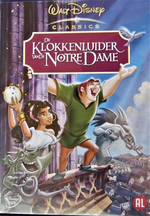 DVD DISNEY- DE KLOKKENLUIDER VAN DE NOTRE DAME, Cd's en Dvd's, Dvd's | Tekenfilms en Animatie, Zo goed als nieuw, Europees, Tekenfilm
