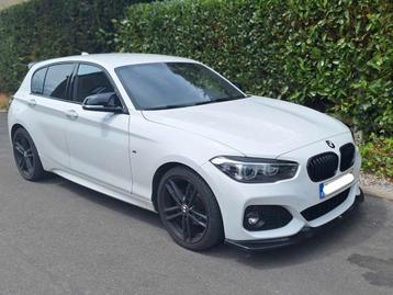 Bmw 120i f20 pack m, Auto's, BMW, Zwart, Zwart, Leder, Particulier
