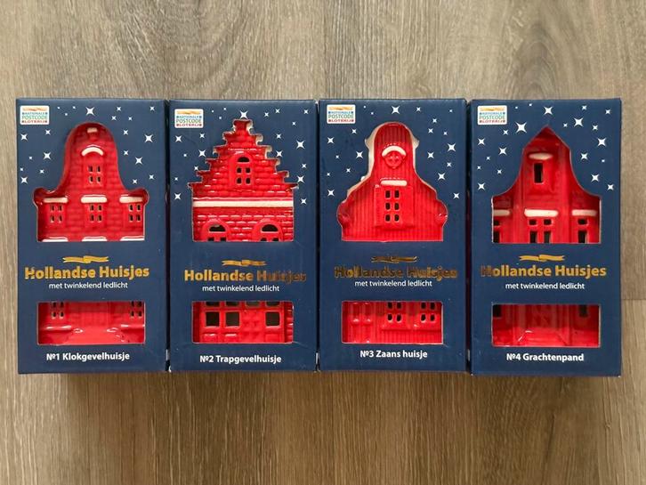 Hollandse Huisjes 1 t/m 4, Divers, Noël, Neuf, Envoi