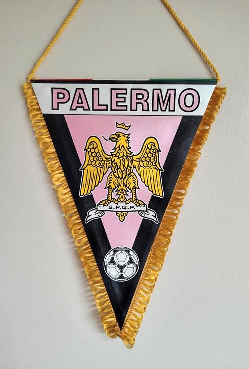 Palermo 1990s uitzonderlijke vintage voetbal vaan vaantje, Verzamelen, Sportartikelen en Voetbal, Zo goed als nieuw, Vaantje of Sjaal