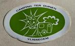 Sticker camping Ter Duinen, Ophalen of Verzenden