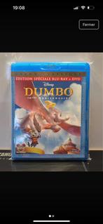 RARE Blu-ray + DVD Dumbo 1941, Enlèvement ou Envoi, Neuf, dans son emballage, Dessins animés et Film d'animation, Coffret