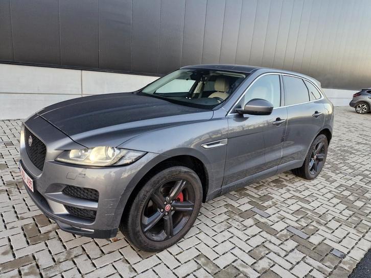 Te koop Jaguar F-Pace, Auto's, Jaguar, Particulier, F-Pace, Diesel, 4 deurs, Zilver of Grijs, Onderhoudsboekje, Ophalen