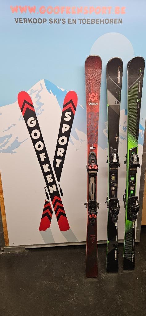 gebruikte ski's in topconditie met garantie, Sport en Fitness, Skiën en Langlaufen, Nieuw, Ski's, Ski, Overige merken, Ophalen