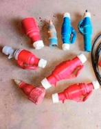 Lot de 8 prises triphasée