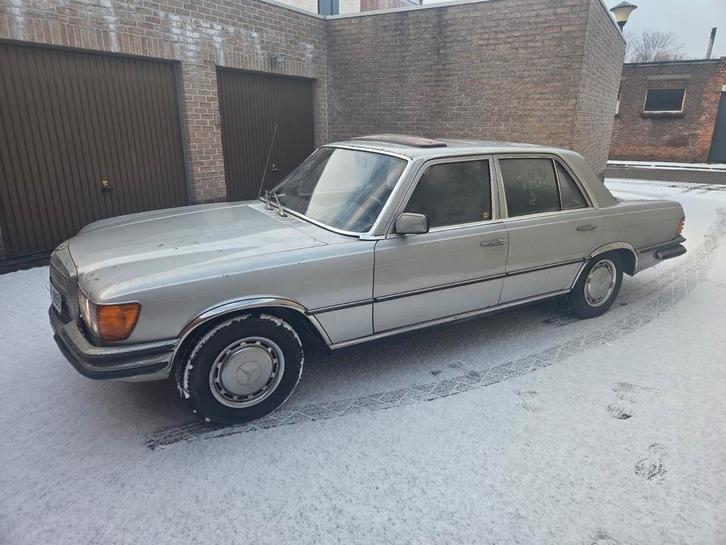 Mercedes 280se 1978 automaat belgische papieren, Auto's, Mercedes-Benz, Bedrijf, Elektrische ramen, Open dak, Benzine, Automaat