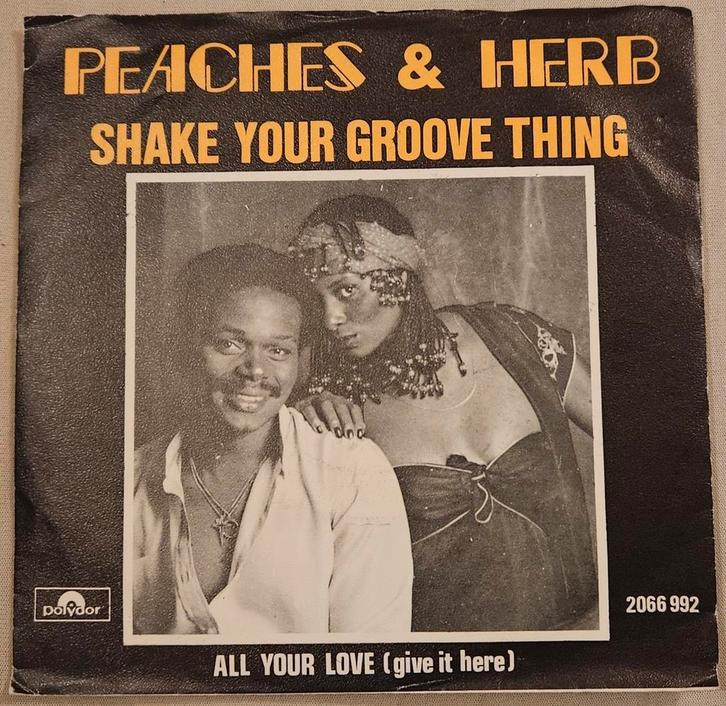 Peaches & Herb Shake Your Groove Thing, Cd's en Dvd's, Vinyl Singles, Zo goed als nieuw, Single, Ophalen of Verzenden