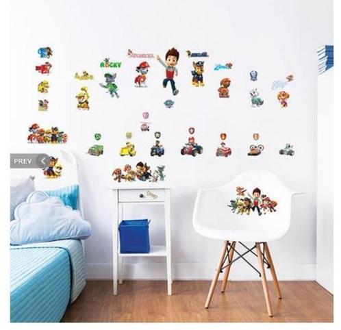 41 Paw Patrol Muurstickers - Walltastic, Kinderen en Baby's, Kinderkamer | Inrichting en Decoratie, Nieuw, Wanddecoratie, Ophalen of Verzenden