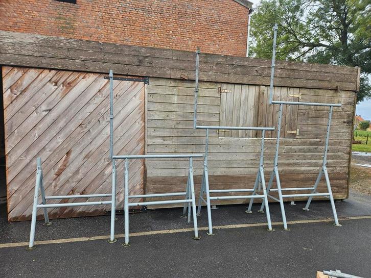 Zware metselschragen nooit gebruikt, Doe-het-zelf en Bouw, Werkbanken, Nieuw, 120 tot 170 cm, Ophalen