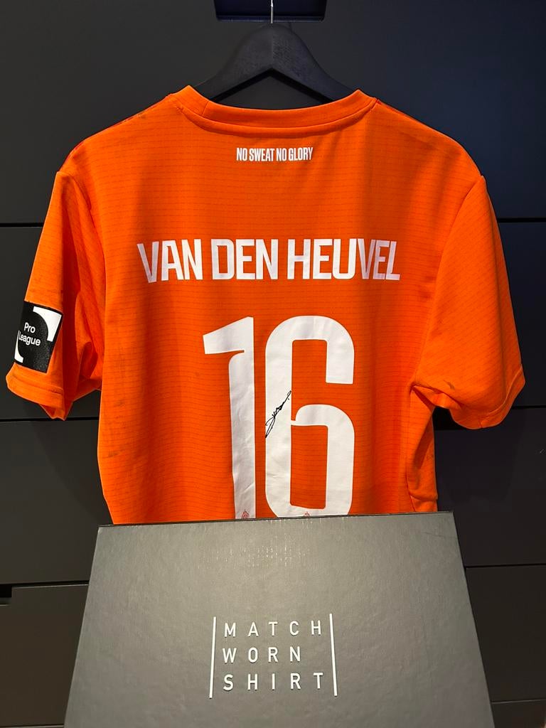 Match Issued shirt - Dani Van Den Heuvel, Envoi, Comme neuf