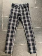 Pantalon skinny fit, H&M Eur 29 Gris/noir ligné, Comme neuf, Noir, Taille 46 (S) ou plus petite, H&M