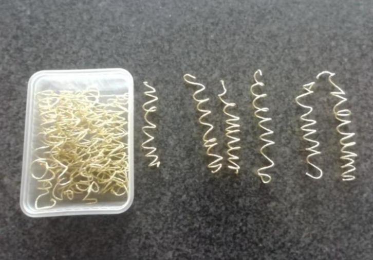 Kerstdeco gouddraad en sneeuw, Diversen, Kerst, Zo goed als nieuw, Ophalen of Verzenden