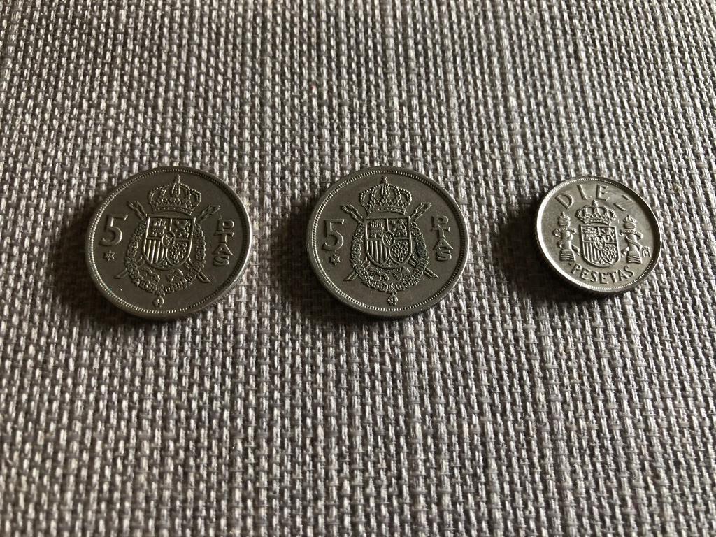 3 muntjes Spanje, Enlèvement ou Envoi