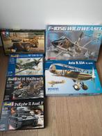 6 dozen modelbouw Revell ea.1:48 en 1:72, Ophalen, Zo goed als nieuw, Revell
