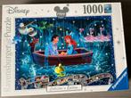 Disney Kleine Zeemeermin Ravensburger puzzel 1000 stukken, Hobby en Vrije tijd, 500 t/m 1500 stukjes, Legpuzzel, Zo goed als nieuw