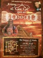 Poster Goa Gil 2010, Cd's en Dvd's, Ophalen of Verzenden, Zo goed als nieuw