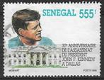 Senegal 1989 - Yvert 1066 - John F. Kennedy - 555 F. (ST), Timbres & Monnaies, Timbres | Afrique, Affranchi, Envoi