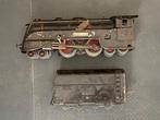 JEP LOCOMOTIVE TENDER-trein +2 wagons +OUDE rails, Ophalen of Verzenden