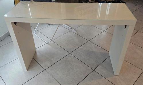 Kaptafel, Huis en Inrichting, Tafels | Kaptafels, Gebruikt, 100 tot 150 cm, Glas, Ophalen of Verzenden