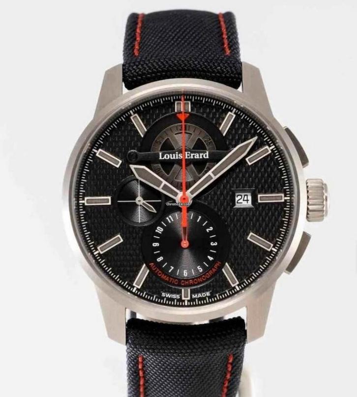 Louis Erard La Sportive TITANE - Édition Limitée 240/250, Bijoux, Sacs & Beauté, Montres | Hommes, Comme neuf, Montre-bracelet