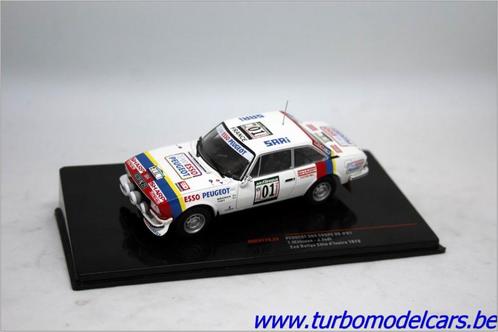 Peugeot 504 Coupé V6 Rallye Cote d'Ivoire 78 1/43 Ixo Models, Hobby en Vrije tijd, Modelauto's | 1:43, Nieuw, Auto, Overige merken