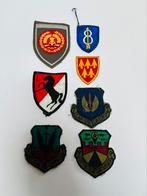 7 patches voor uniforms leger, Ophalen of Verzenden