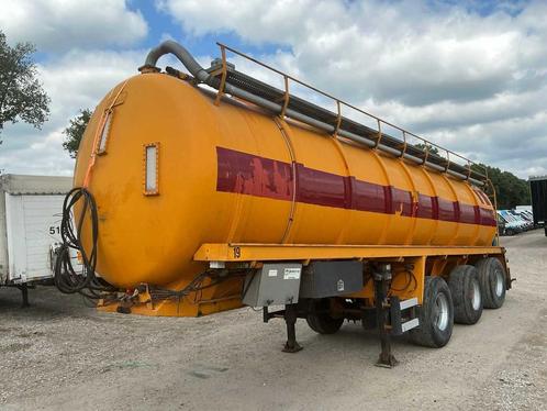 1995 Veenhuis Mestoplegger tankwagen, Auto's, Vrachtwagens, Bedrijf, Aanhangers en Opleggers, Overige brandstoffen