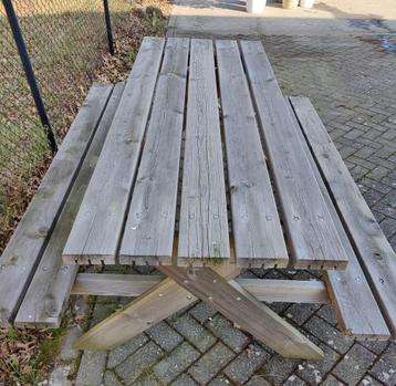 Picknicktafel 4 a 6 personen beschikbaar voor biedingen