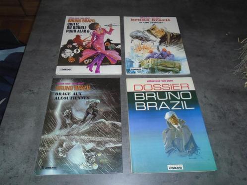 BDs - BRUNO BRAZIL / CASTE DES META-BARONS, Boeken, Stripverhalen, Zo goed als nieuw, Complete serie of reeks, Ophalen of Verzenden