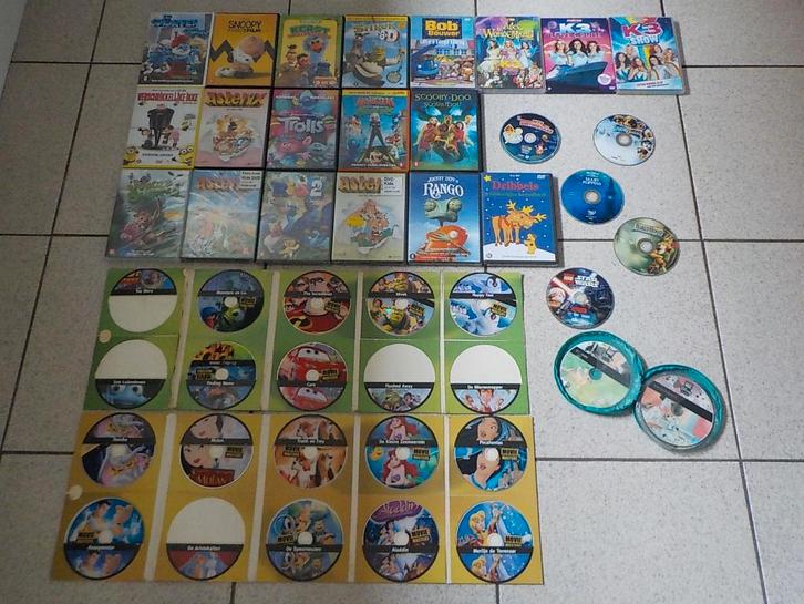 grote verzameling met kinderfilms dvd´s voor kinderen, Cd's en Dvd's, Dvd's | Tekenfilms en Animatie, Gebruikt, Tekenfilm, Alle leeftijden