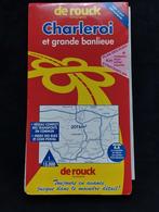 De Rouck cartografie Charleroi grote buitenwijken 96 vintage, Boeken, Atlassen en Landkaarten, Overige typen, 1800 tot 2000, België