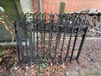 Gietijzeren tuinpoort met muurhaken, Tuin en Terras, Ophalen, Met poort, Gebruikt, Sierhekwerk