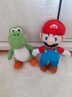 Peluches Mario & Yoshi, Comme neuf, Enlèvement