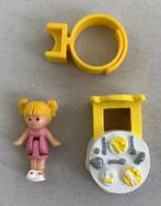 Polly Pocket Tiny Tina's Dinner Time Ring Vintage 1989 Pop, Verzenden, Zo goed als nieuw