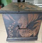 Antieke koffer, Huis en Inrichting, Woonaccessoires | Kisten, 100 tot 150 cm, Gebruikt, Eikenhout, 50 tot 75 cm
