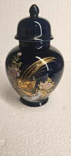 Vtg Japanse kobaltblauwe goudfazant, Antiek en Kunst, Ophalen of Verzenden